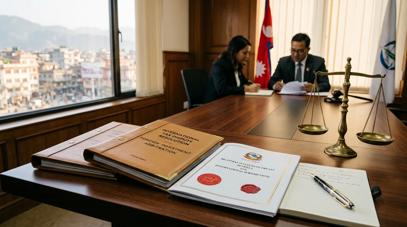 International tax dispute resolution and investment arbitration documents in Nepal